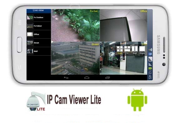 Kostenloser Download der IP Cam Viewer Lite-App für Android