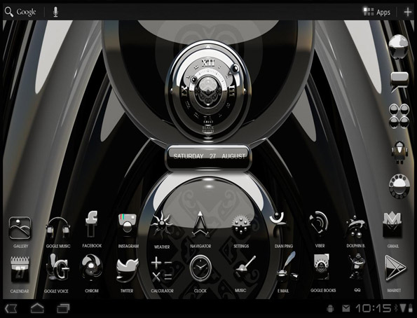 Next Launcher Luxury 3D Theme App Android Free Download