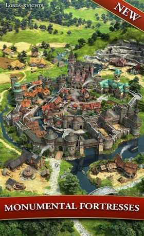 Lords & Knights Strategy MMO Game Android Free Download