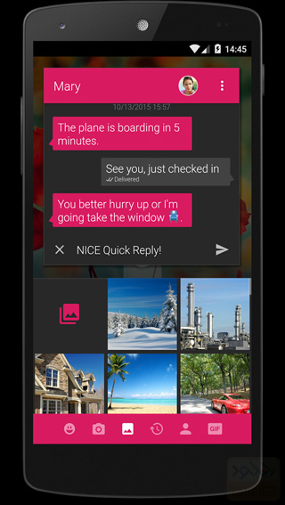 Textra SMS Pro-app voor Android gratis te downloaden