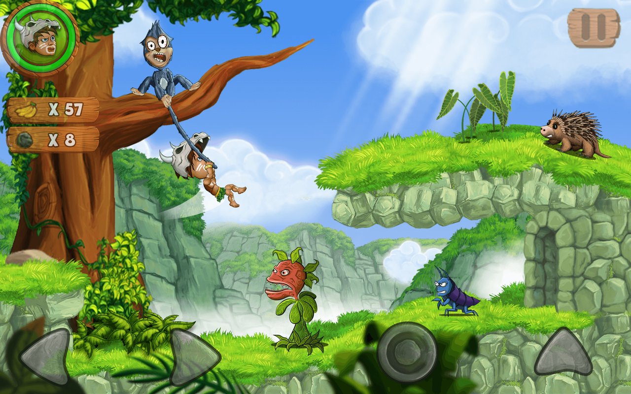 Jungle Adventures 2 spel gratis te downloaden voor Android