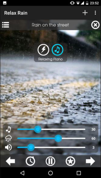 Relax Rain App Android Free Download