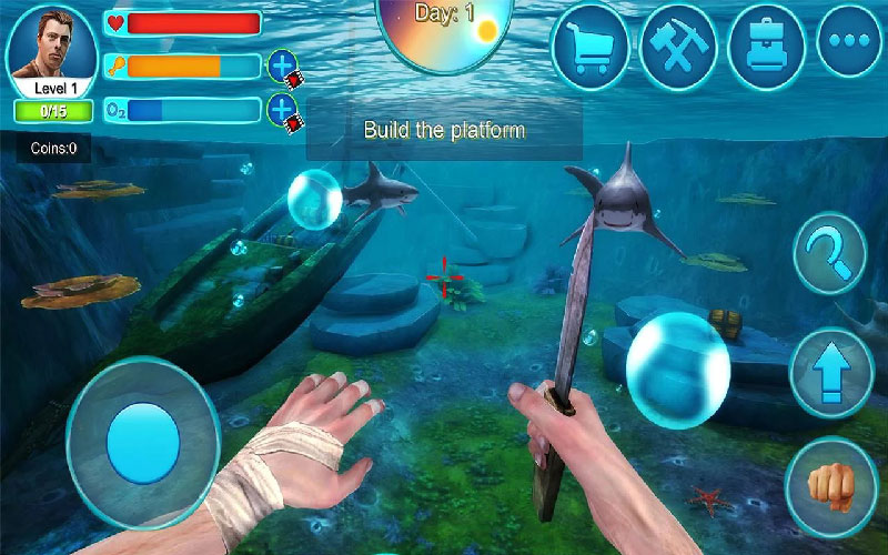 Ocean Survival 3D 2 Game Android Free Download
