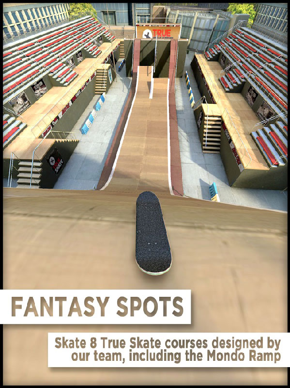 True Skate-game voor iOS gratis te downloaden