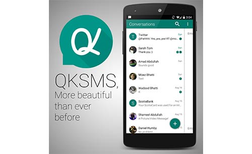 Téléchargement gratuit de l'application QKSMS pour Android