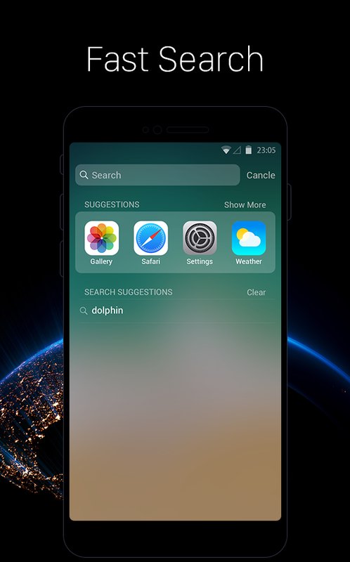 Launcher for iOS New iPhone X ios 11 Style Theme Apk App Android Free Download
