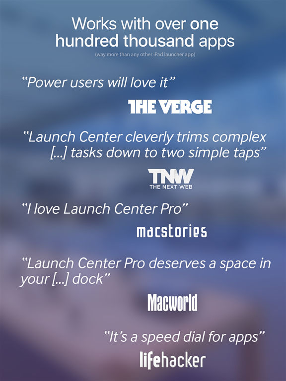 Launch Center Pro Ipa-app iOS gratis download