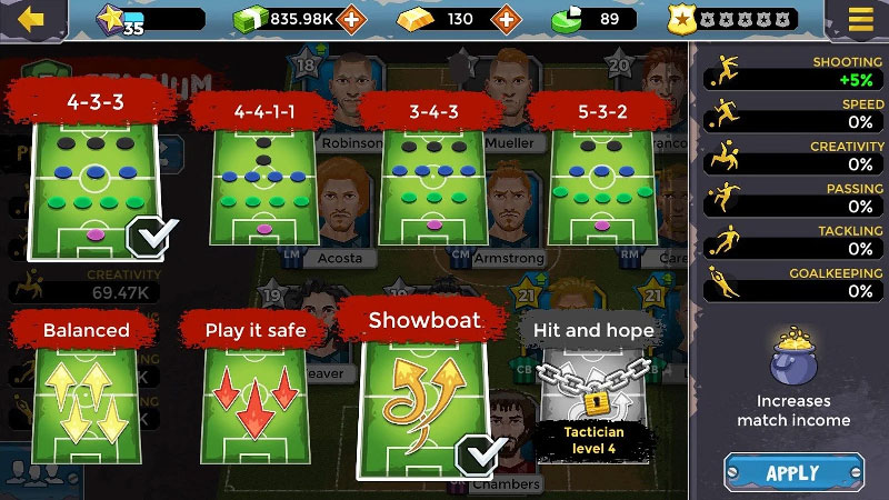 Underworld Soccer Manager 18 Apk Game Android Free Download